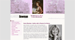 Desktop Screenshot of karenbowman.co.uk